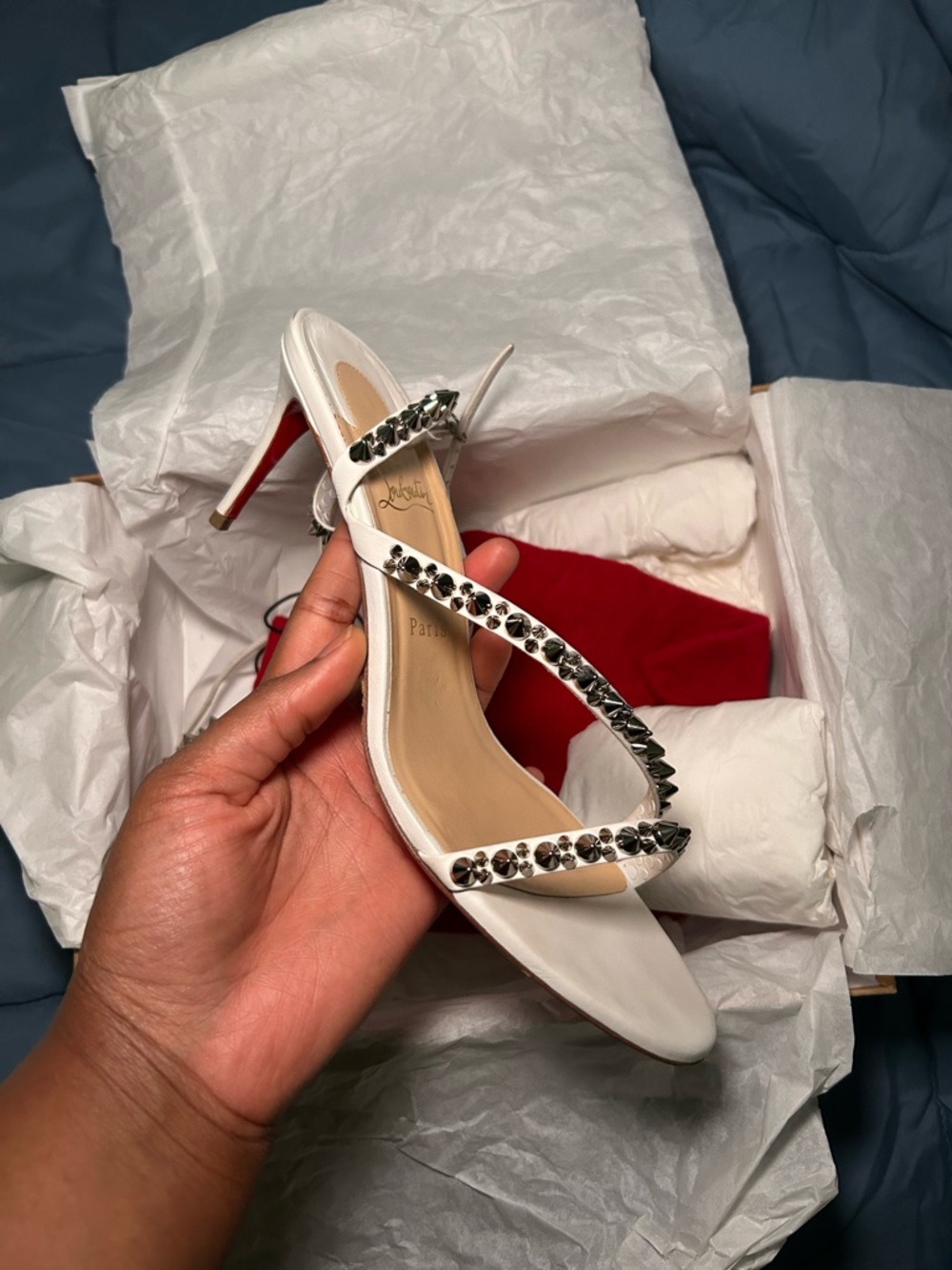 Christian Louboutin's Mafaldina Spikes sandals